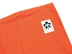 Mini Rodini red rib leggings